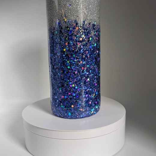 Custom epoxy drinkware tumbler by MB in Arts